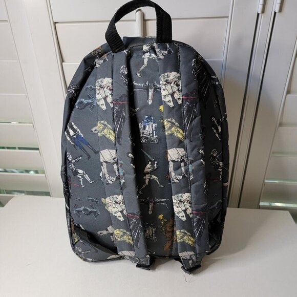 Star Wars 17'' Backpack All-Over Print Bag Comic Characters - RARE - Picture 3 of 12